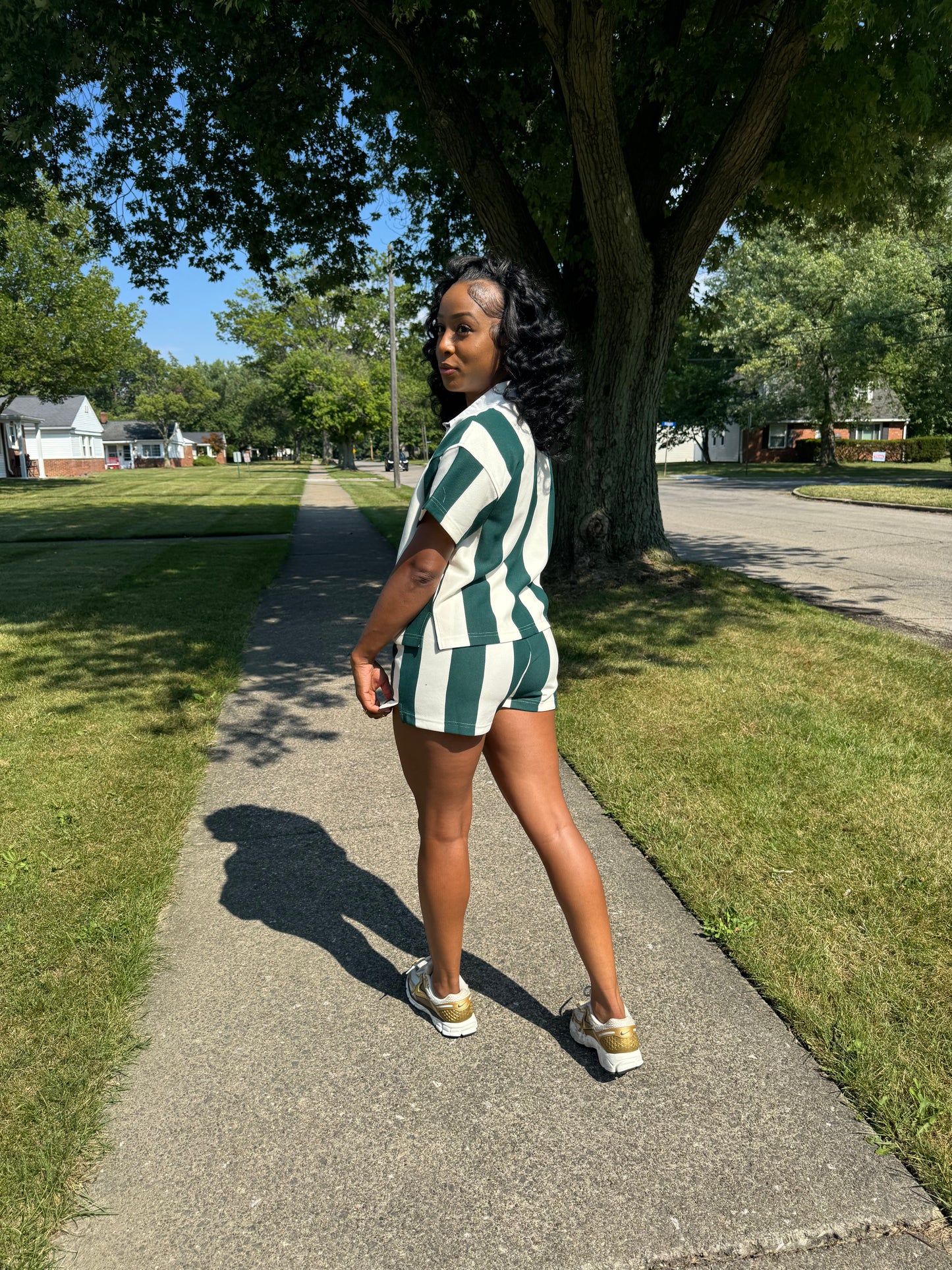 Short Sleeve Luxe Lines Set