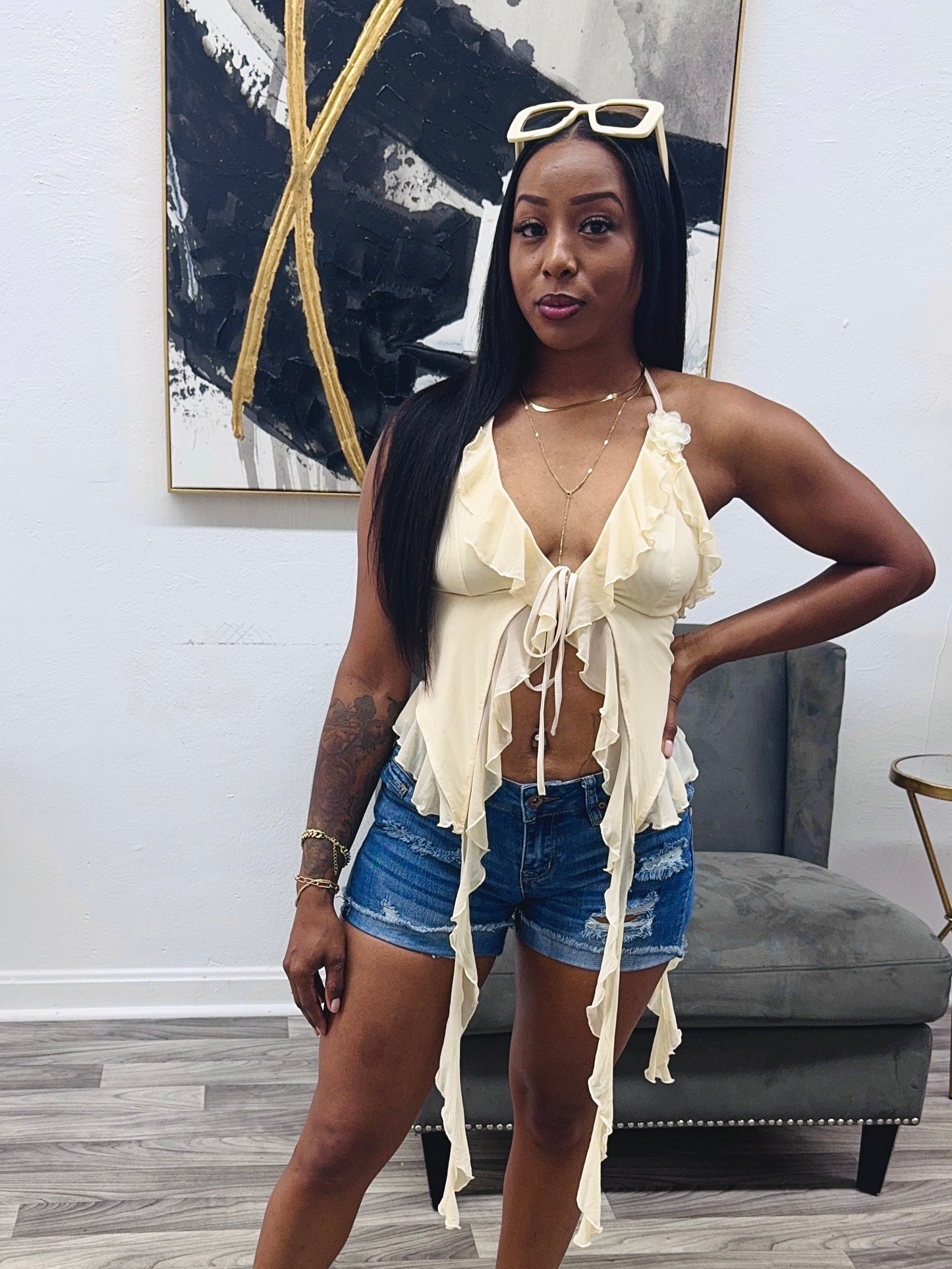 Tied Up in Cream