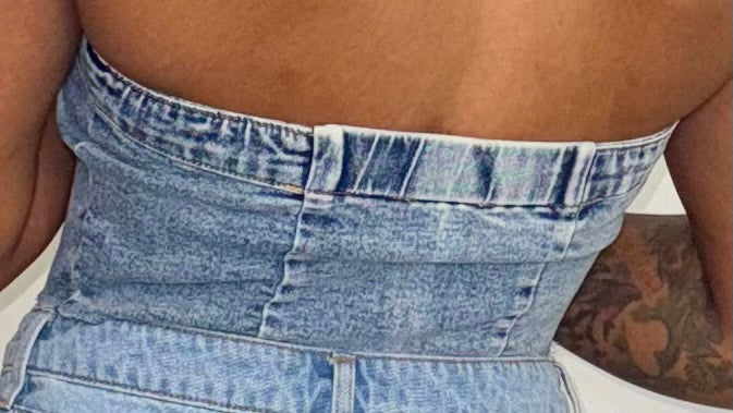 Denim Tub Top