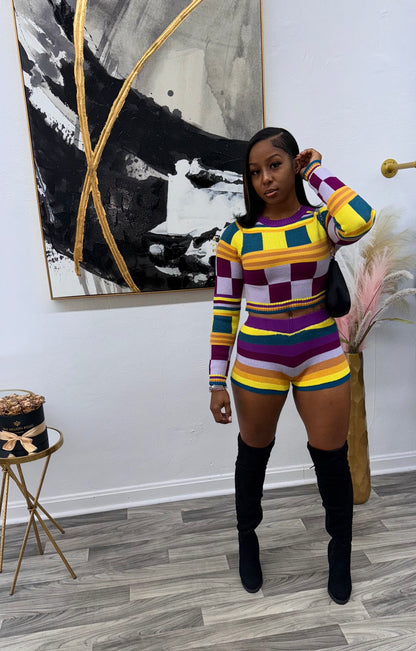 Sweater short set