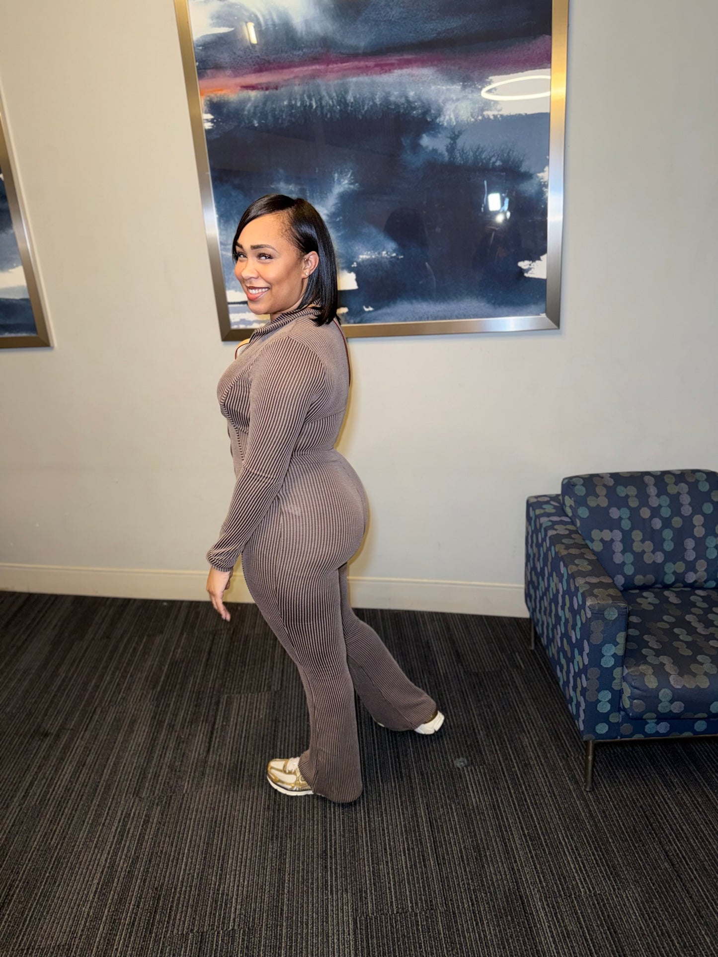 Soft Life Ribbed Jumpsuit