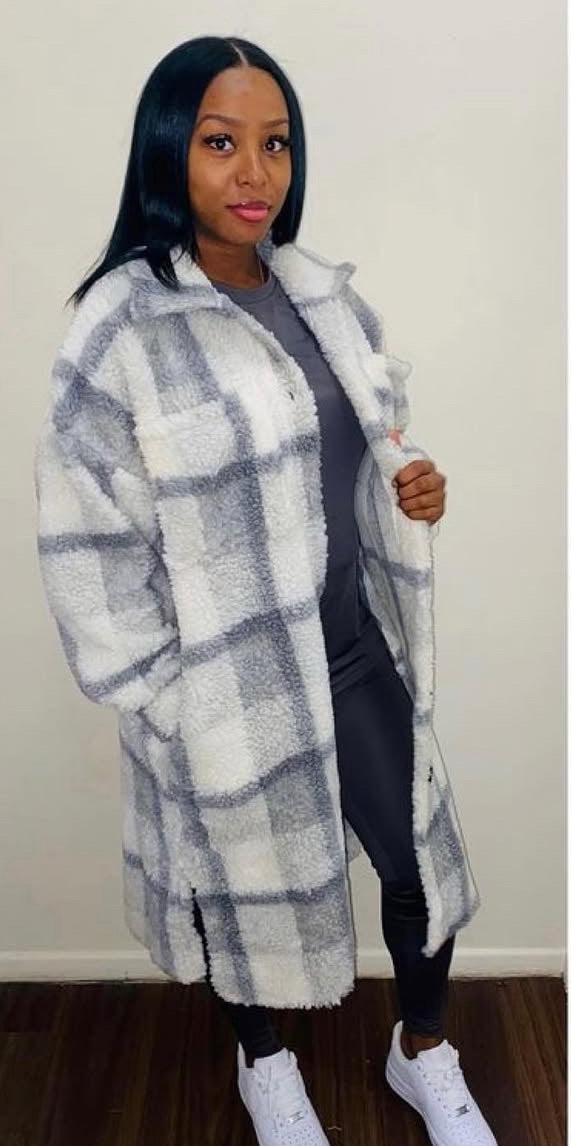 Teddy Bear Trench Coat